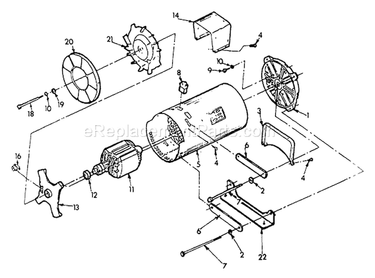 Page A Diagram and Parts List for  Briggs and Stratton